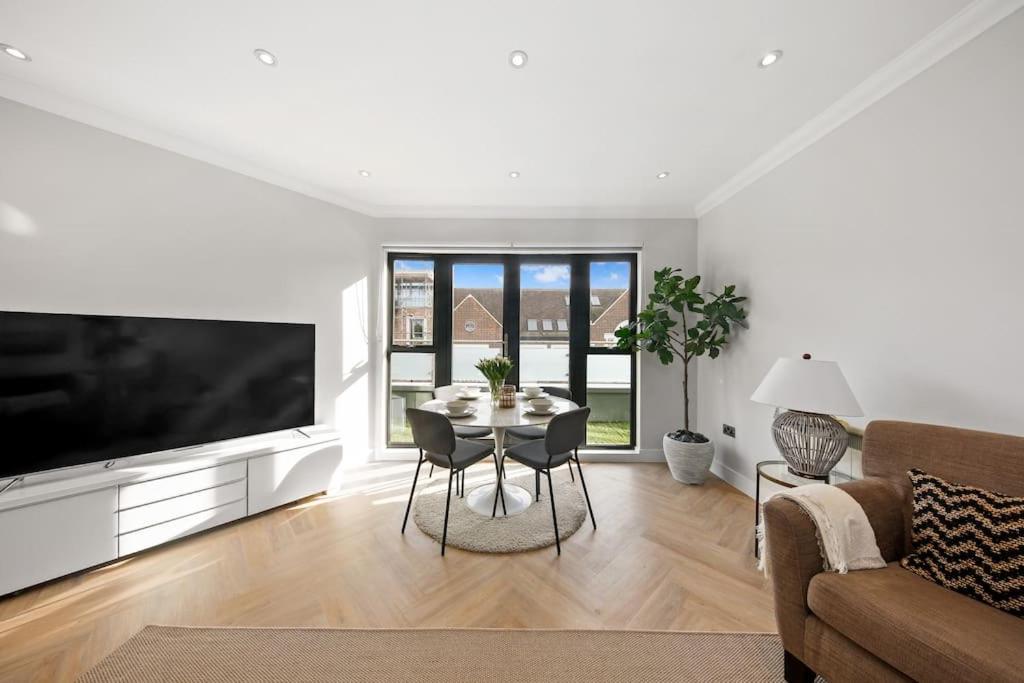 3Bed Penthouse 10Min To Wimbledon Tennis Courts 런던 외부 사진